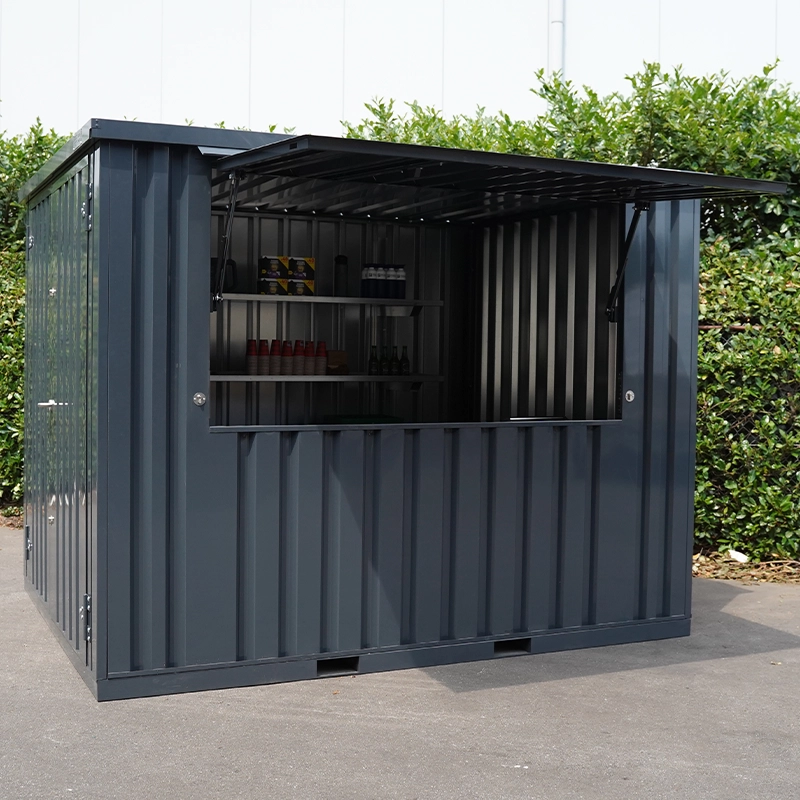 Conteneur bar démontable 3×2 XL RAL 7016