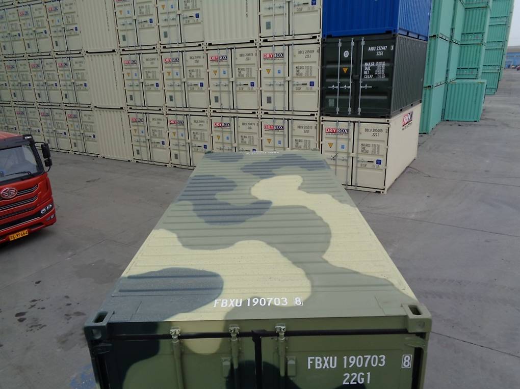 containers 20 pieds dry neuf couleurs militaires image 5