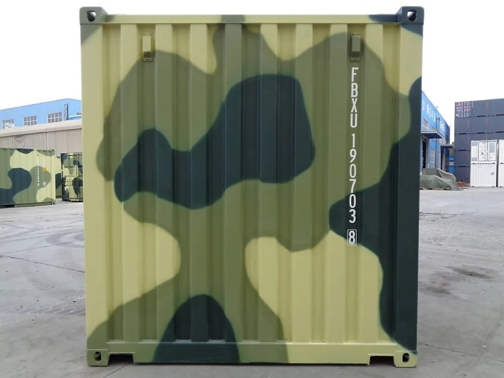 containers 20 pieds dry neuf couleurs militaires image 2