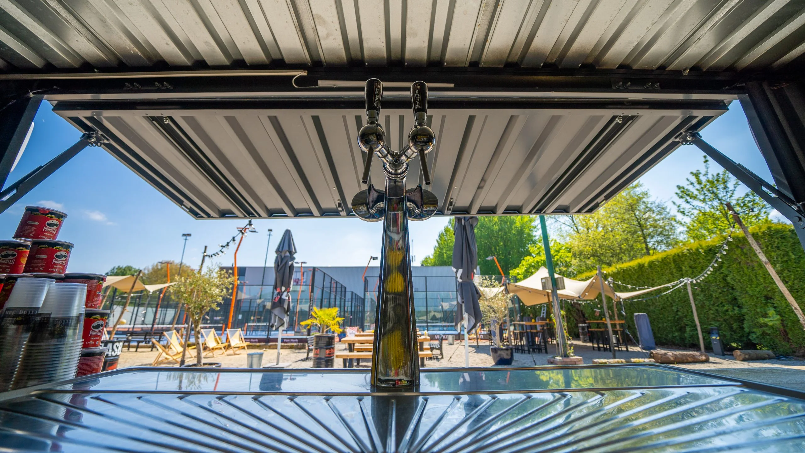 Conteneur bar démontable 4×2 XL RAL 7016 image 2
